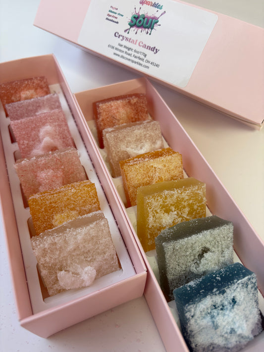 Sour Sampler Crystal Candy Set
