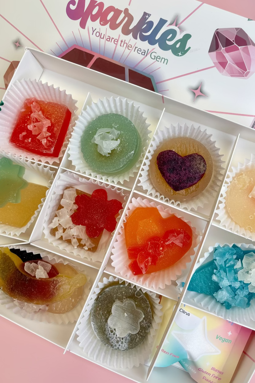 Summer Holiday July Crystal Candy Collection