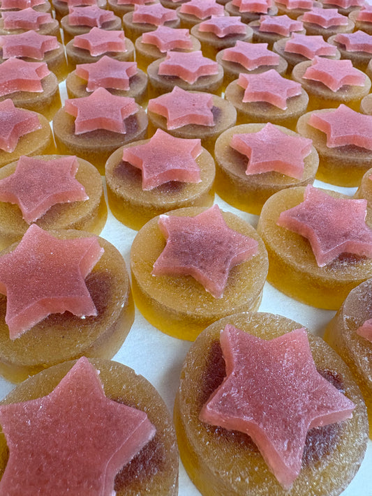 Aloha Sunshine Crystal Candy – Pineapple, Mango & Guava Tropical Kohakutou Candy