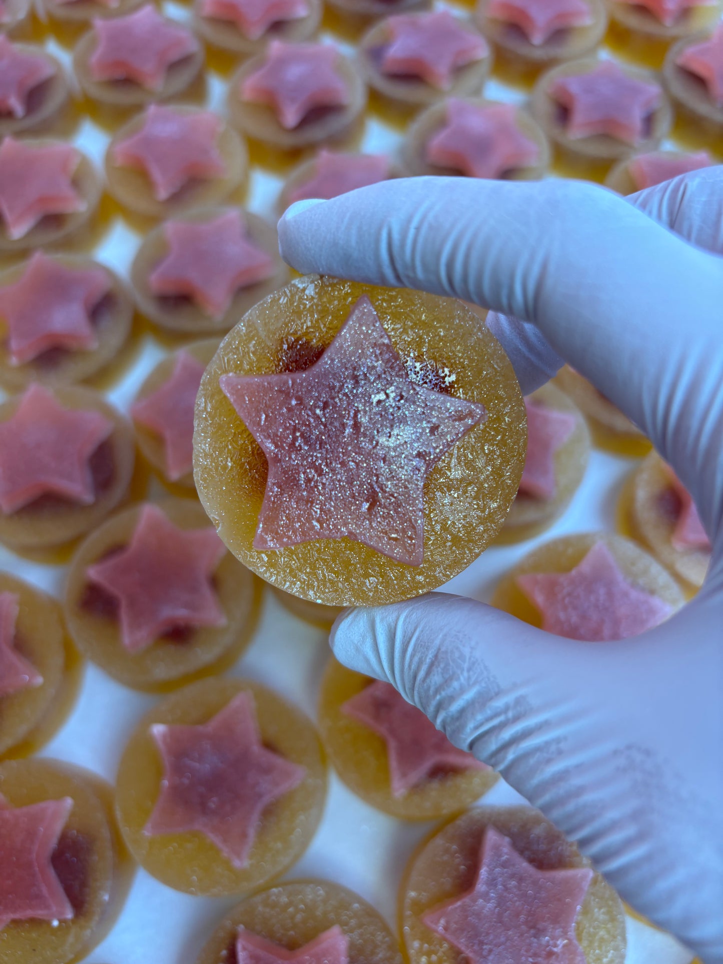 Aloha Sunshine Crystal Candy – Pineapple, Mango & Guava Tropical Kohakutou Candy