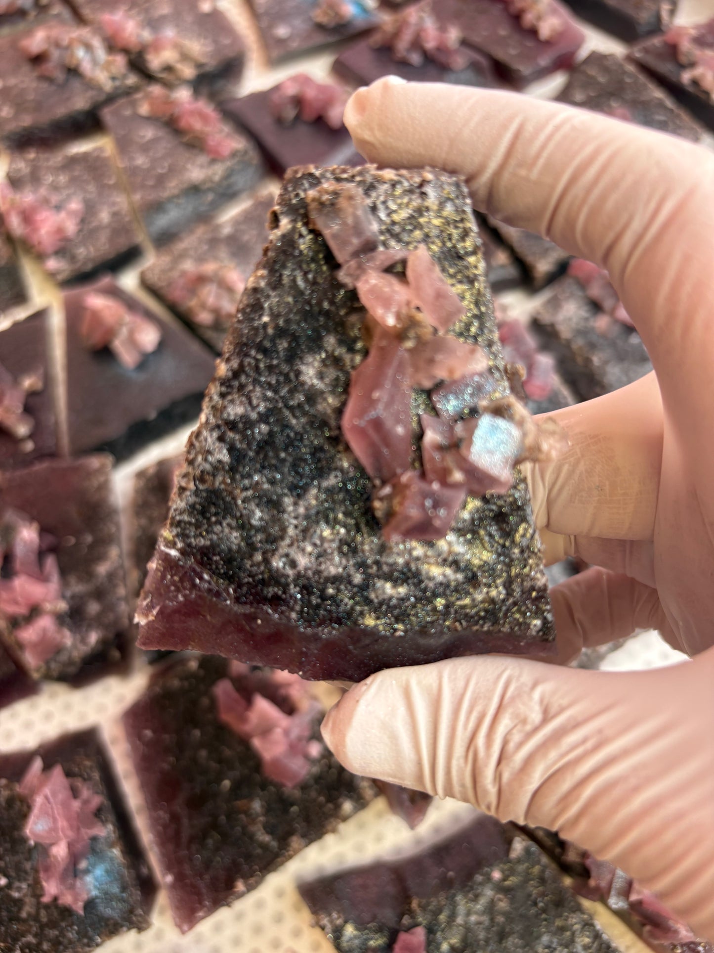 Playa Negra- Ube Cookies & Cream- Crystal Candy/ Kohakutou