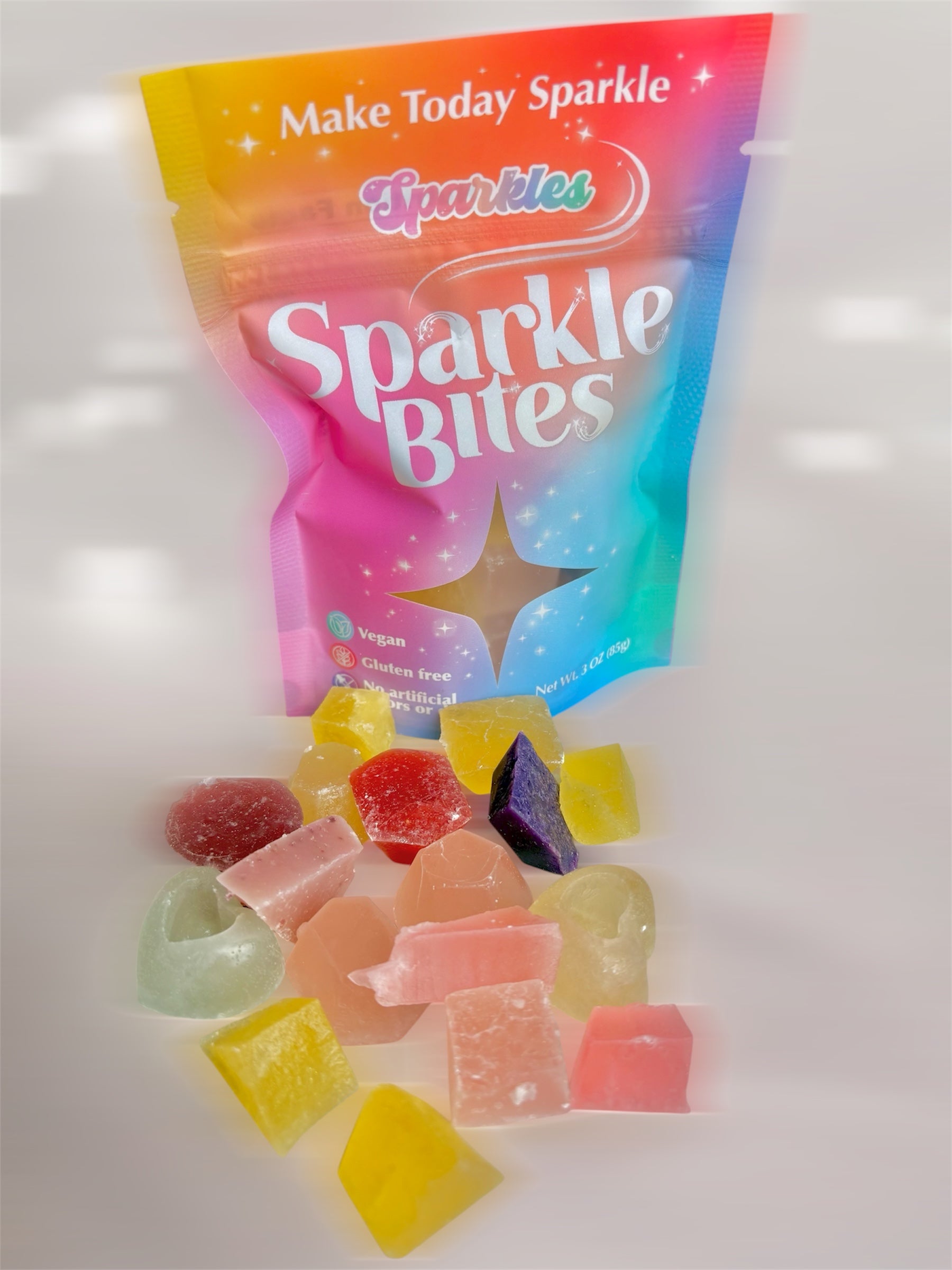Sparkle Bites Crystal Candy 3oz bag